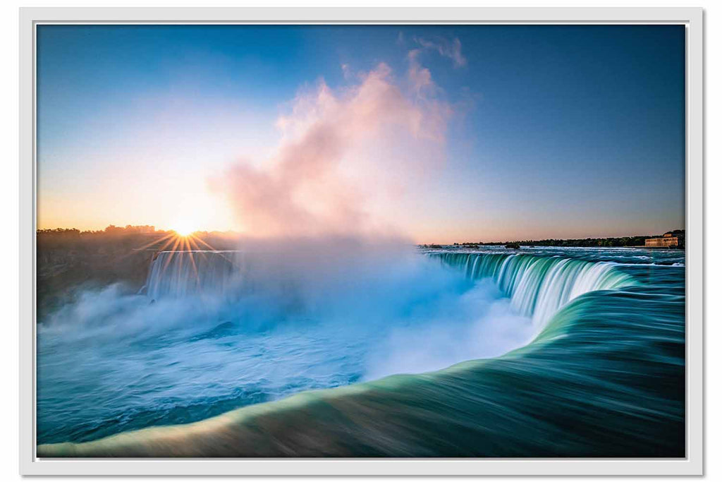 Framed Canvas Niagra Falls