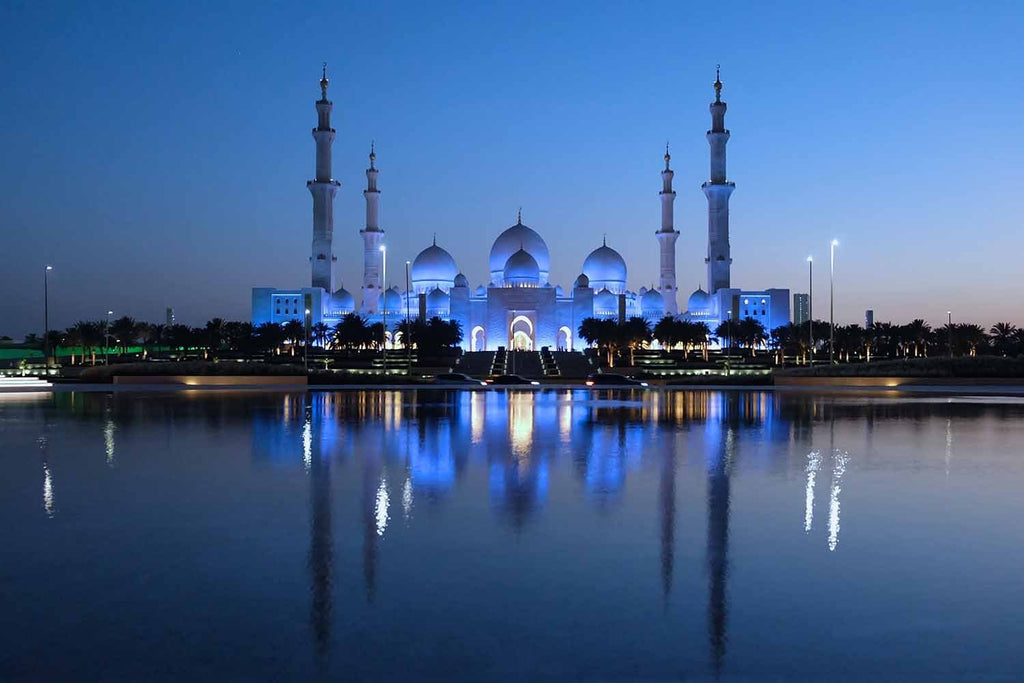 A Blue Grand Mosque