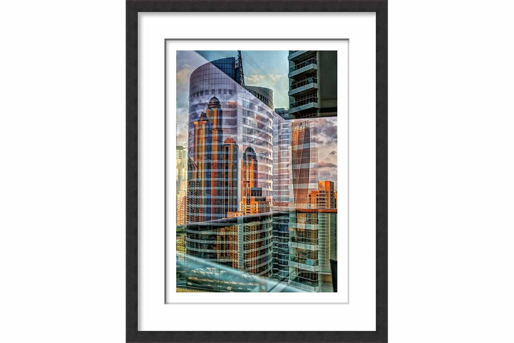 Framed Reflective Towers