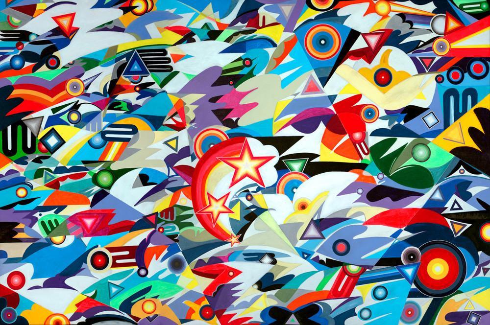 The Mural of Synthetic Maximalism - MONDA Gallery