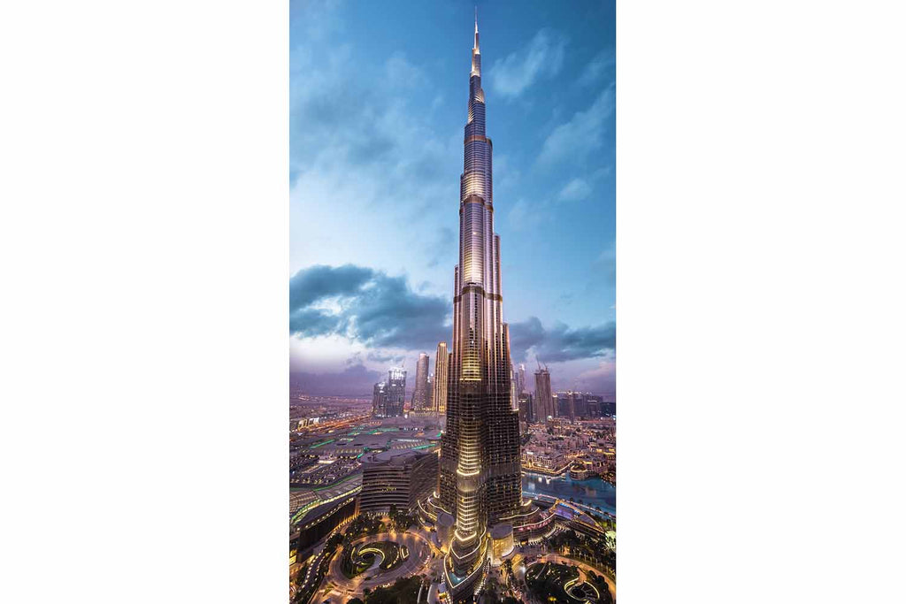 Burj Khalifa Blue Sky