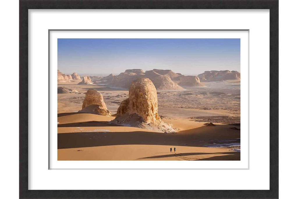 Framed Paper Agabat Valley II - Egypt