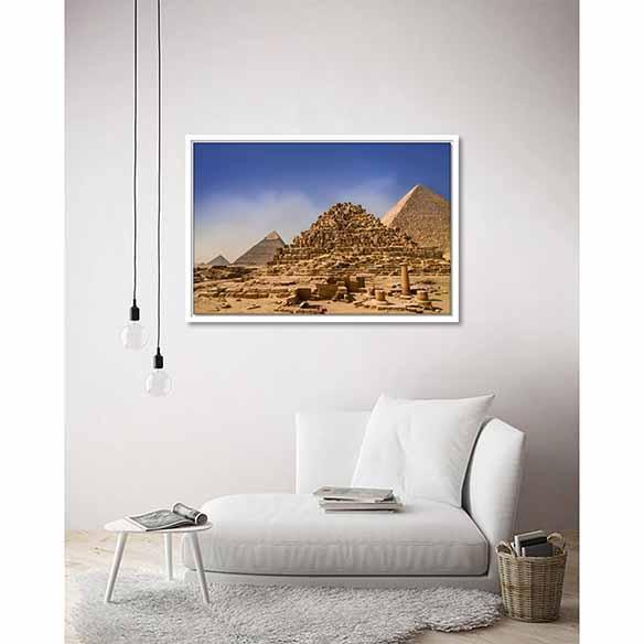 Ancient perspective - Egypt on living room wall
