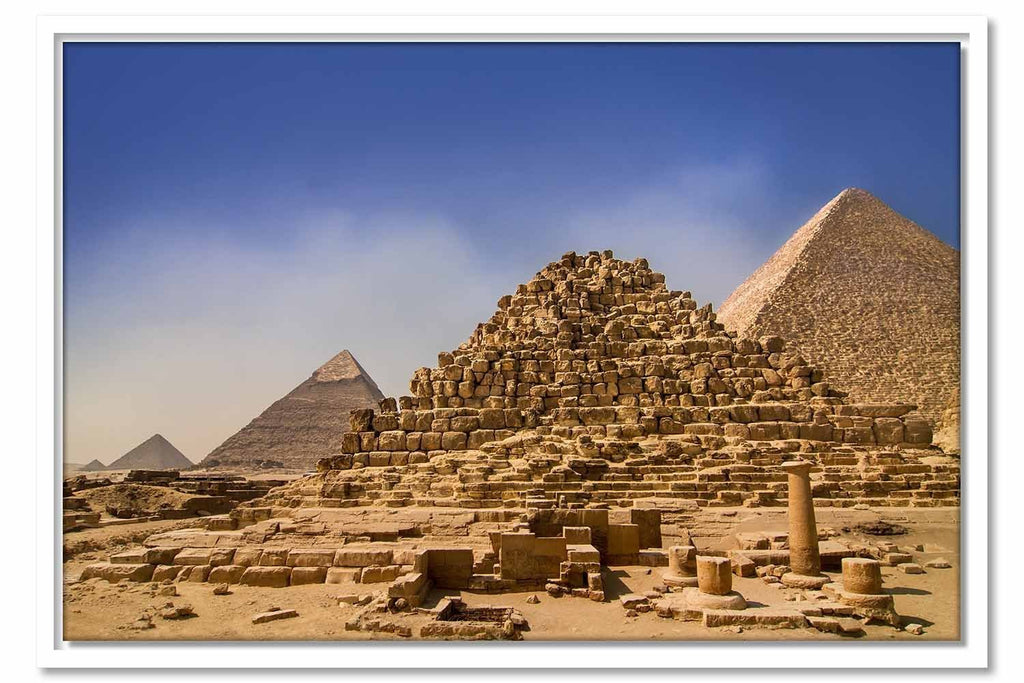 Framed Canvas Ancient perspective - Egypt