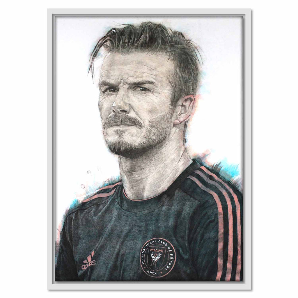 Framed Canvas Beckham
