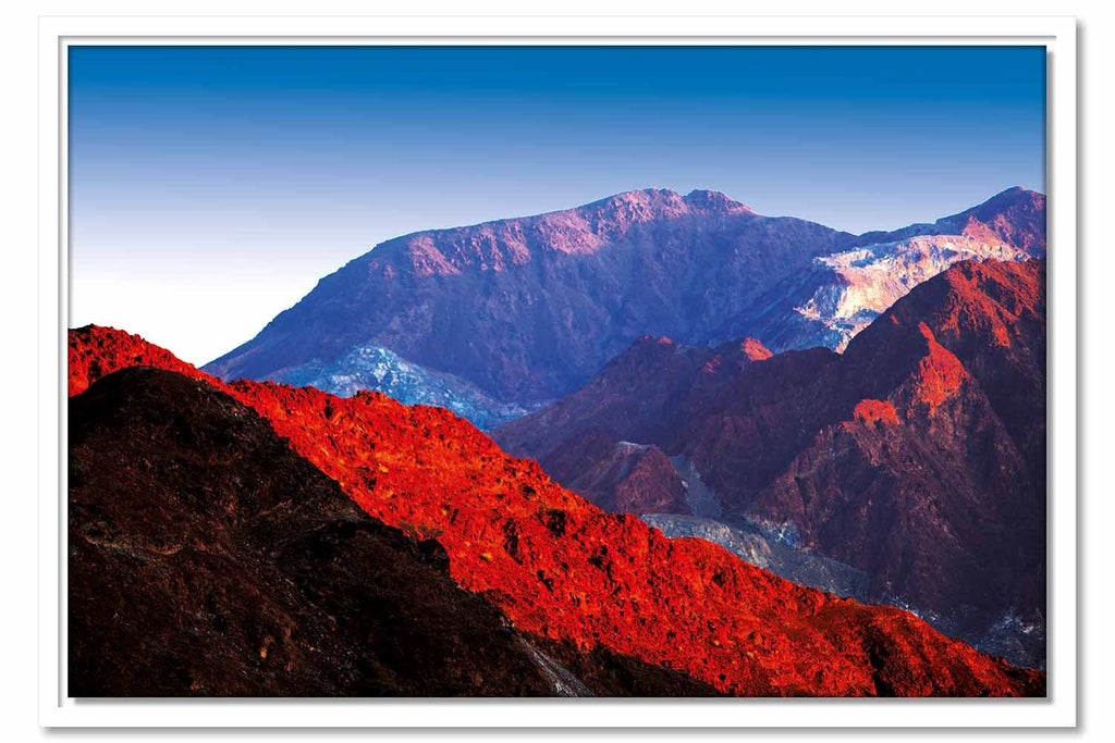 Framed Canvas Hajar Mountains (RAK)