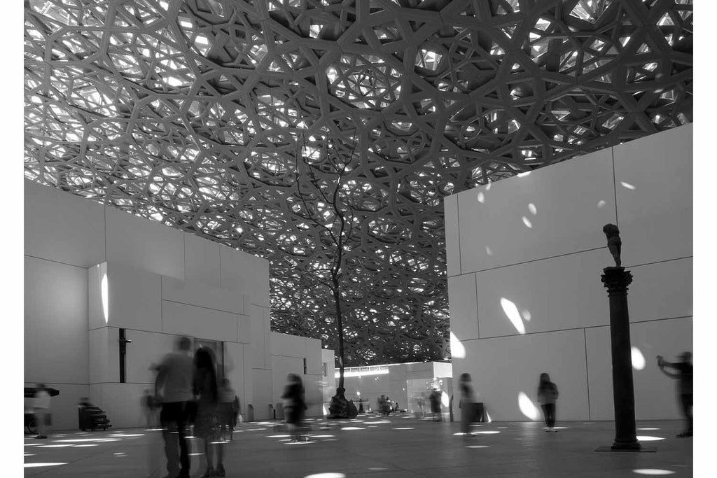 Under the Roof of Le Louvre Abu Dhabi