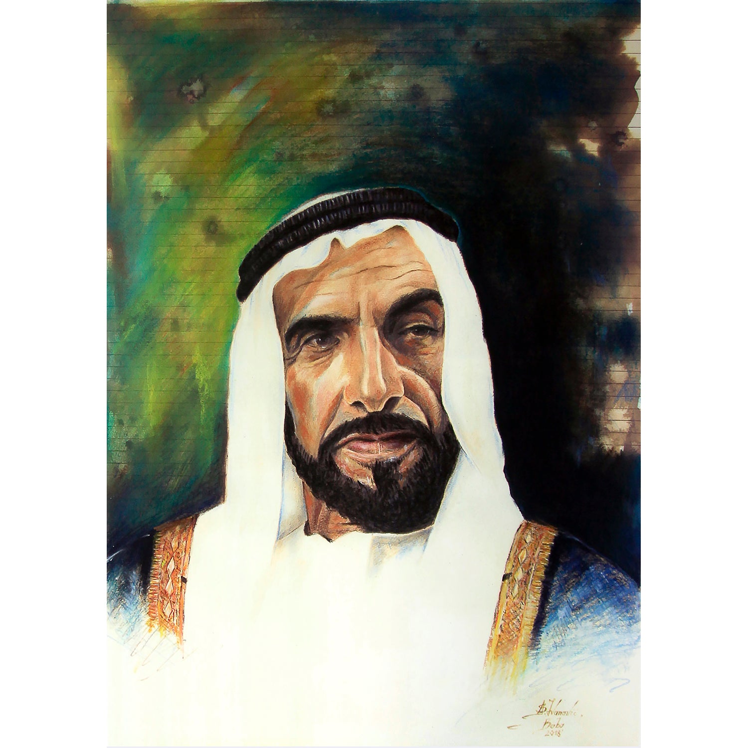 Sheikh Zayed Bin Sultan Al Nahyan – Monda Gallery