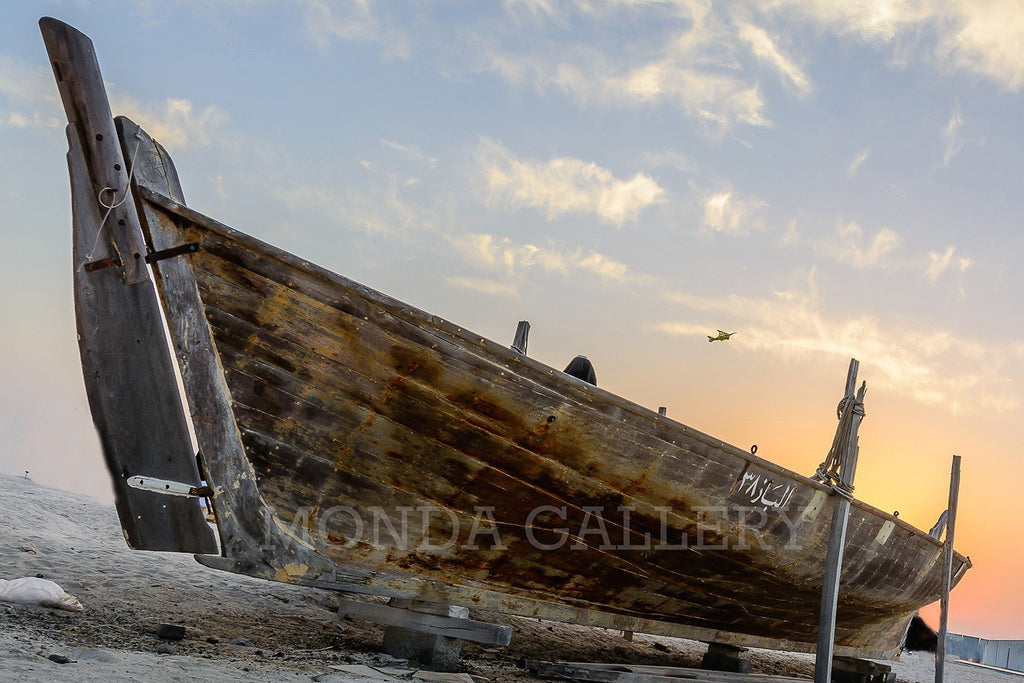 Fishing Boat on Kite Beach - MONDA Gallery