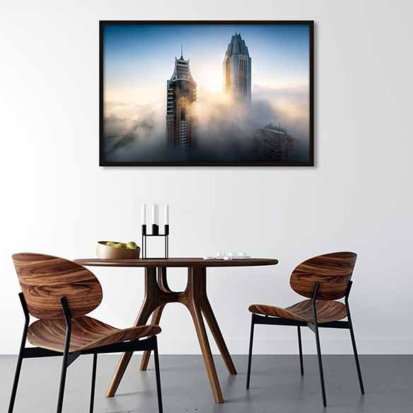 Cloud Dreams on dining room wall