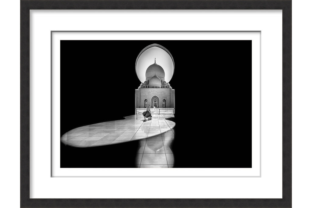 Framed paper Sheikh Zayed Grand Mosque