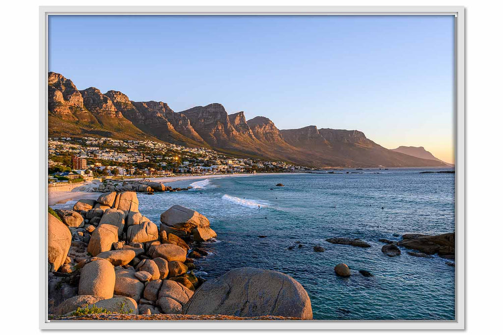 Framed Canvas Camps Bay Cape Town