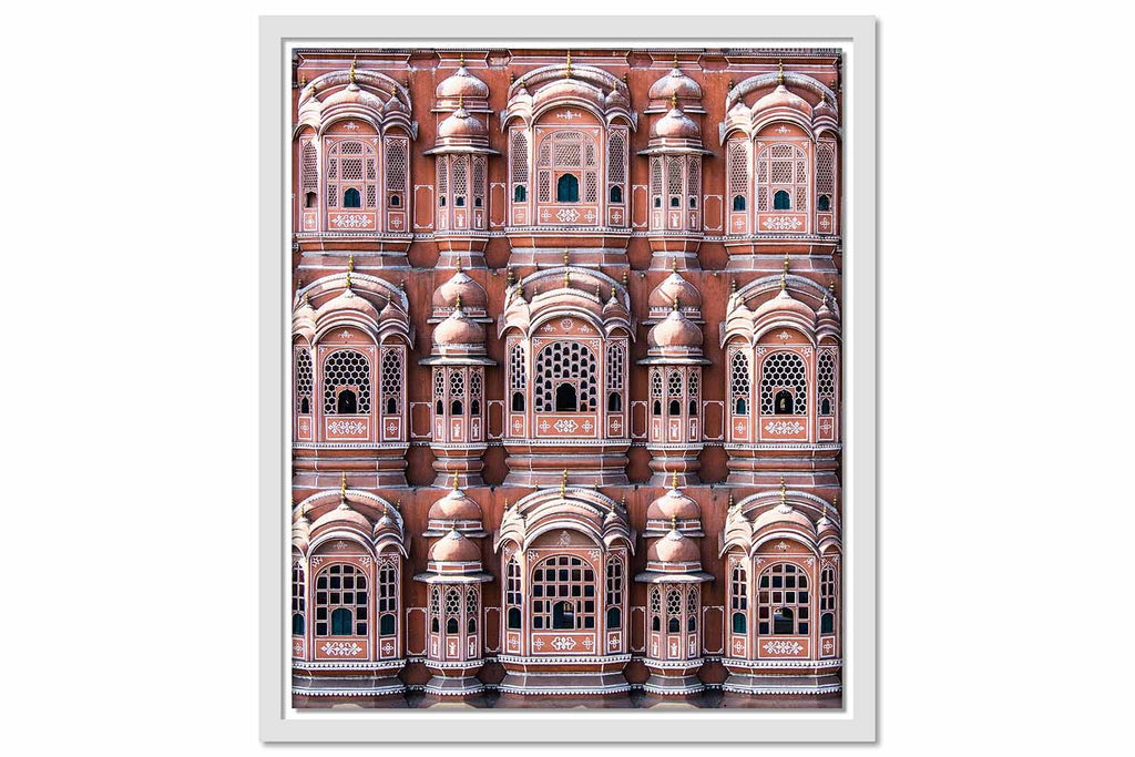 Framed Canvas Hawa Mahal Façade