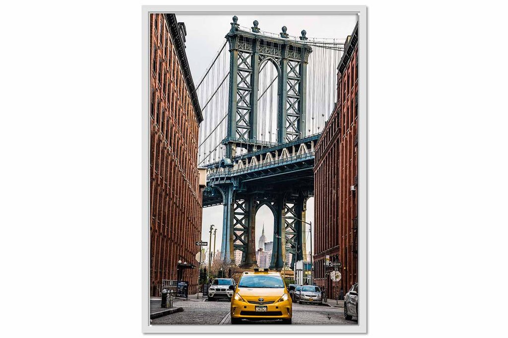 Framed Canvas New York Dumbo
