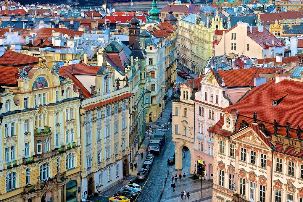 The Streets of Old Town Prague