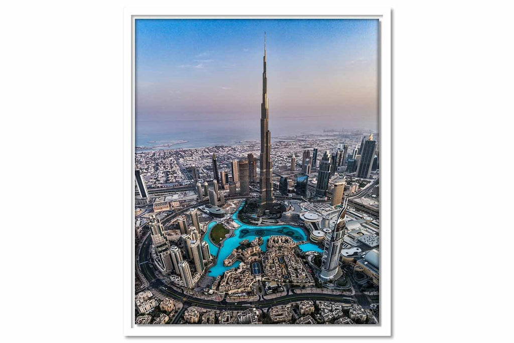 Framed Canvas Burj Khalifa