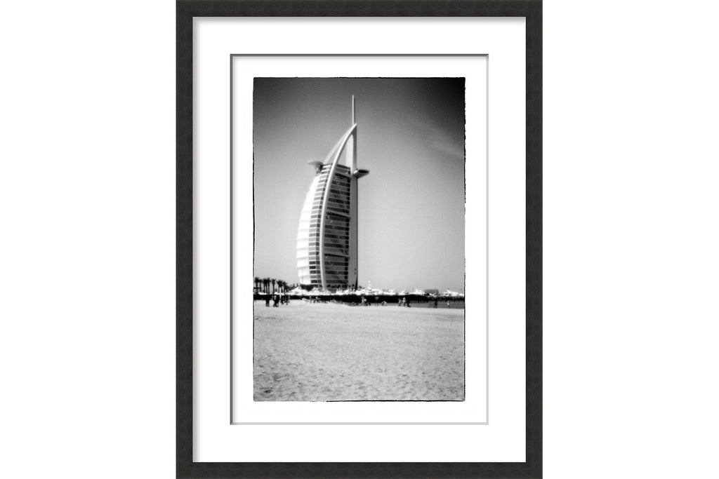 Framed Burj Al Arab (pinhole)