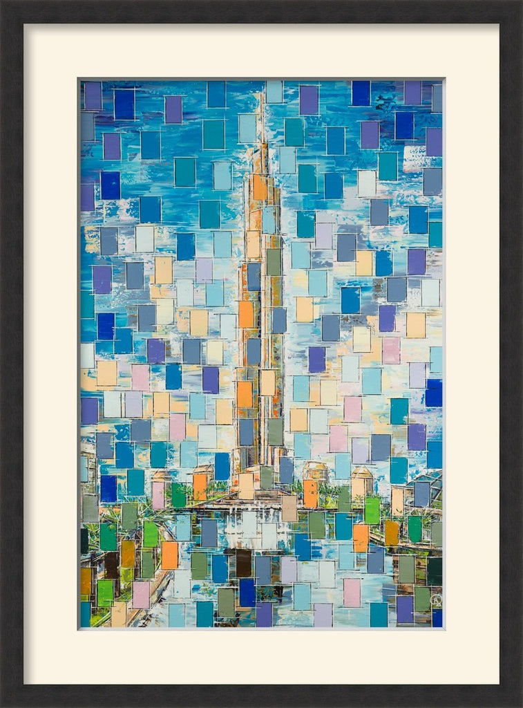 Burj Khalifa Study (pixels) - MONDA Gallery