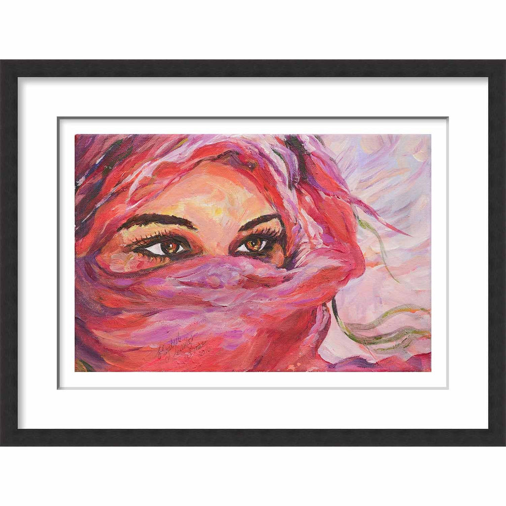 Mini Framed Bedouin Princess