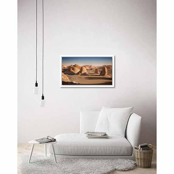 Agabat Valley - Egypt on living room wall