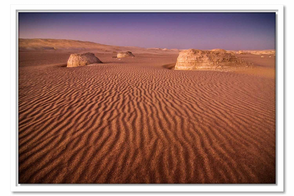 Framed Canvas Sand Wave – Egypt