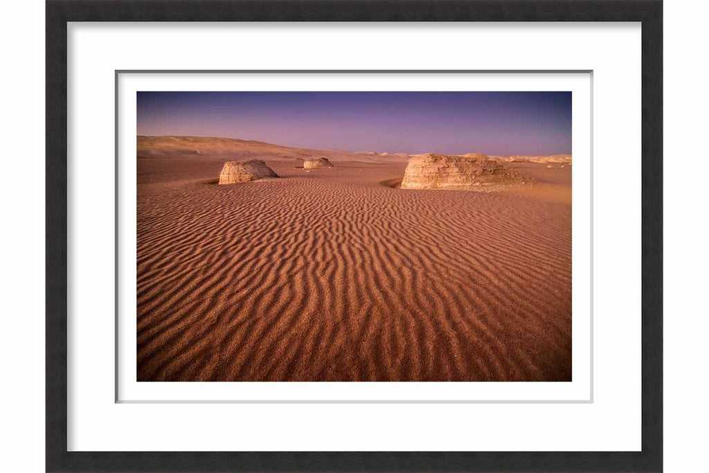 Framed Paper Sand Wave – Egypt