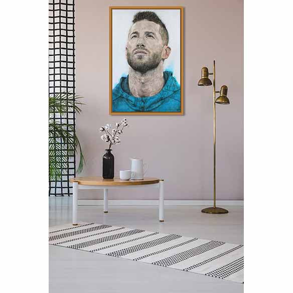 Ramos on living room wall
