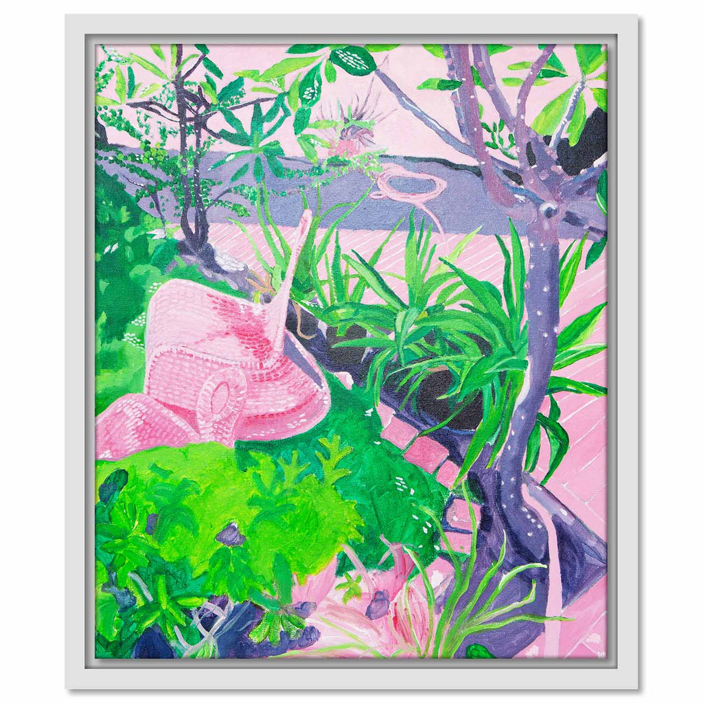 Framed Canvas Secret Garden 6