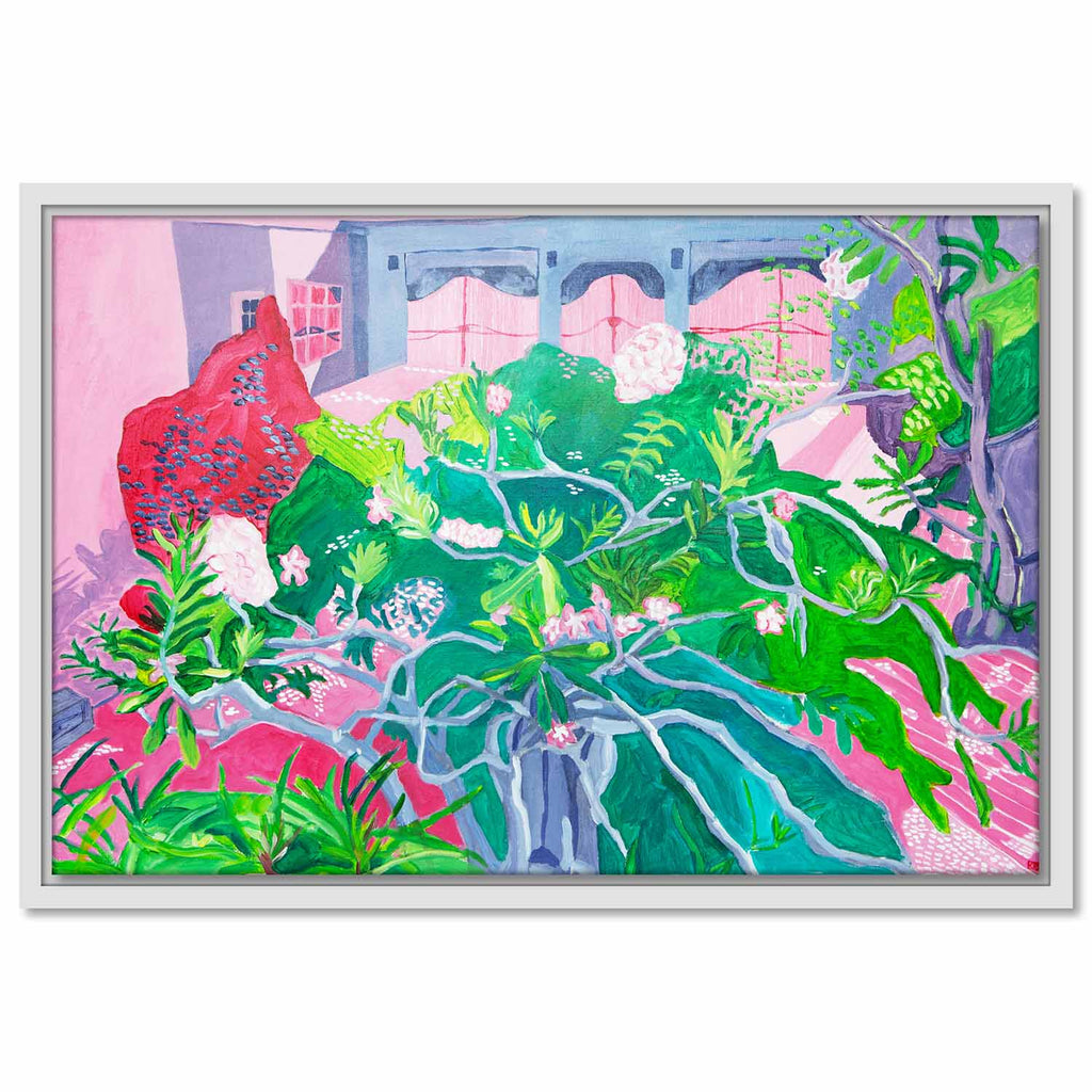 Framed Canvas Secret Garden 7