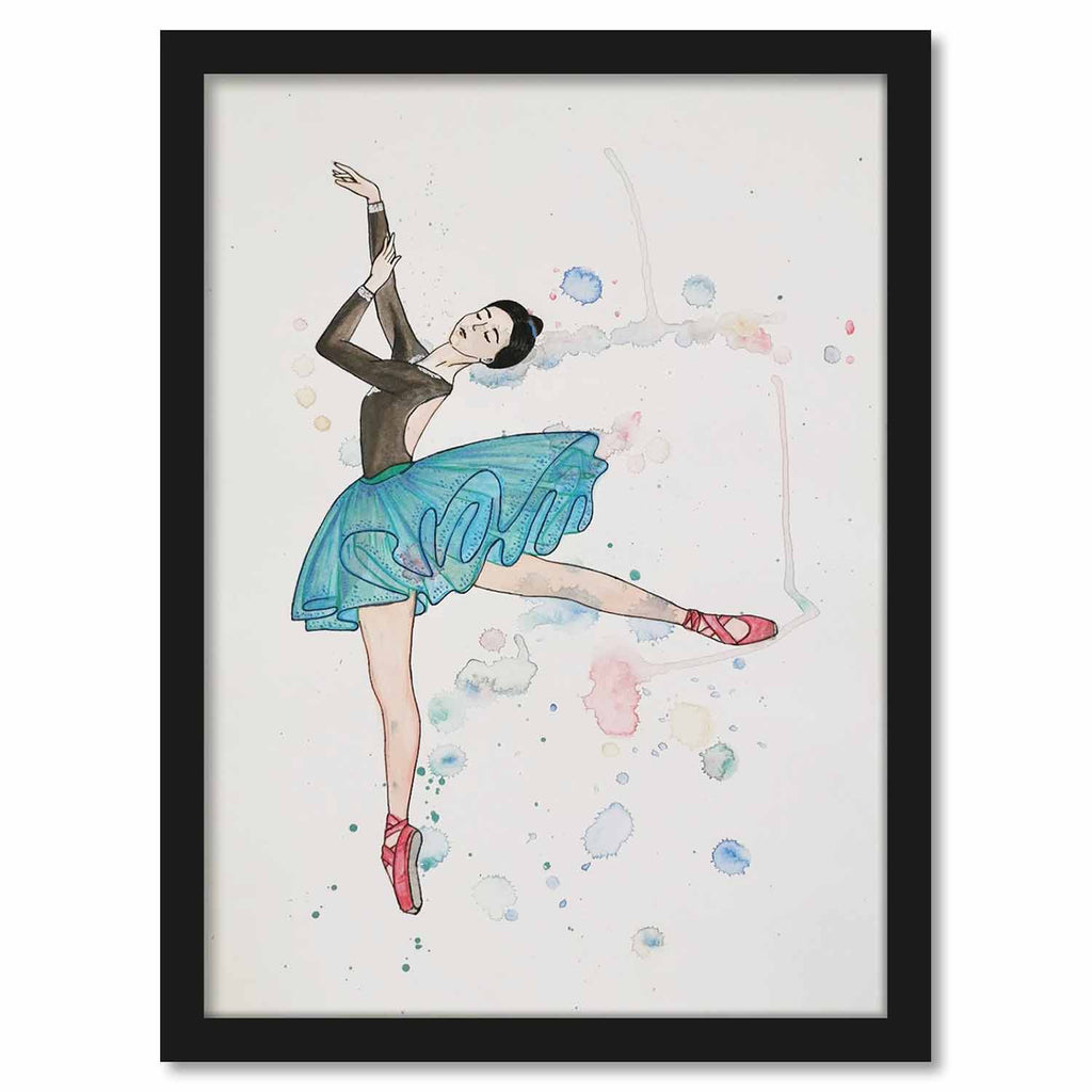 Framed Paper A Dancer 1