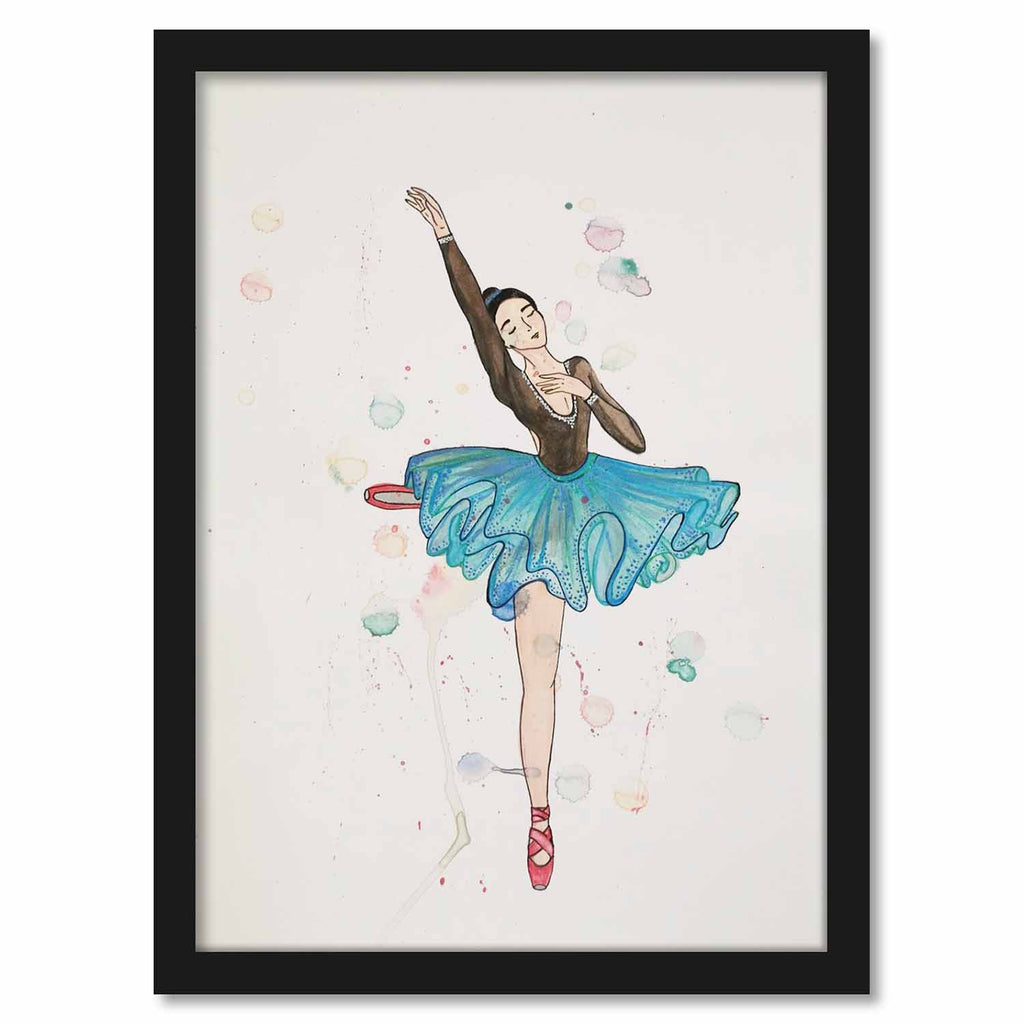 Framed Paper A Dancer 2