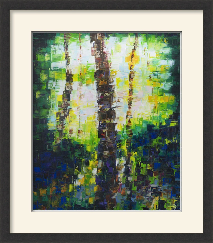 The Givisiez Forest (abstract) - MONDA Gallery