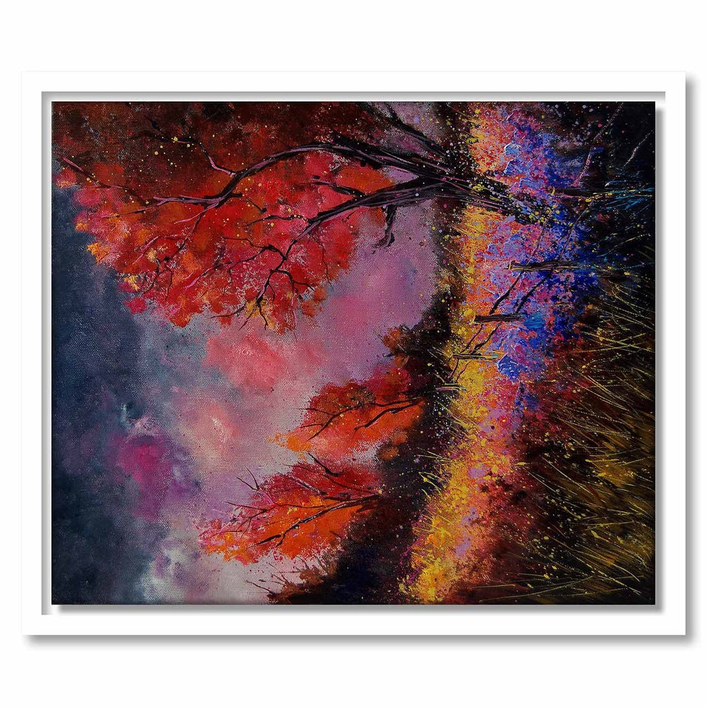 Framed Canvas Autumn