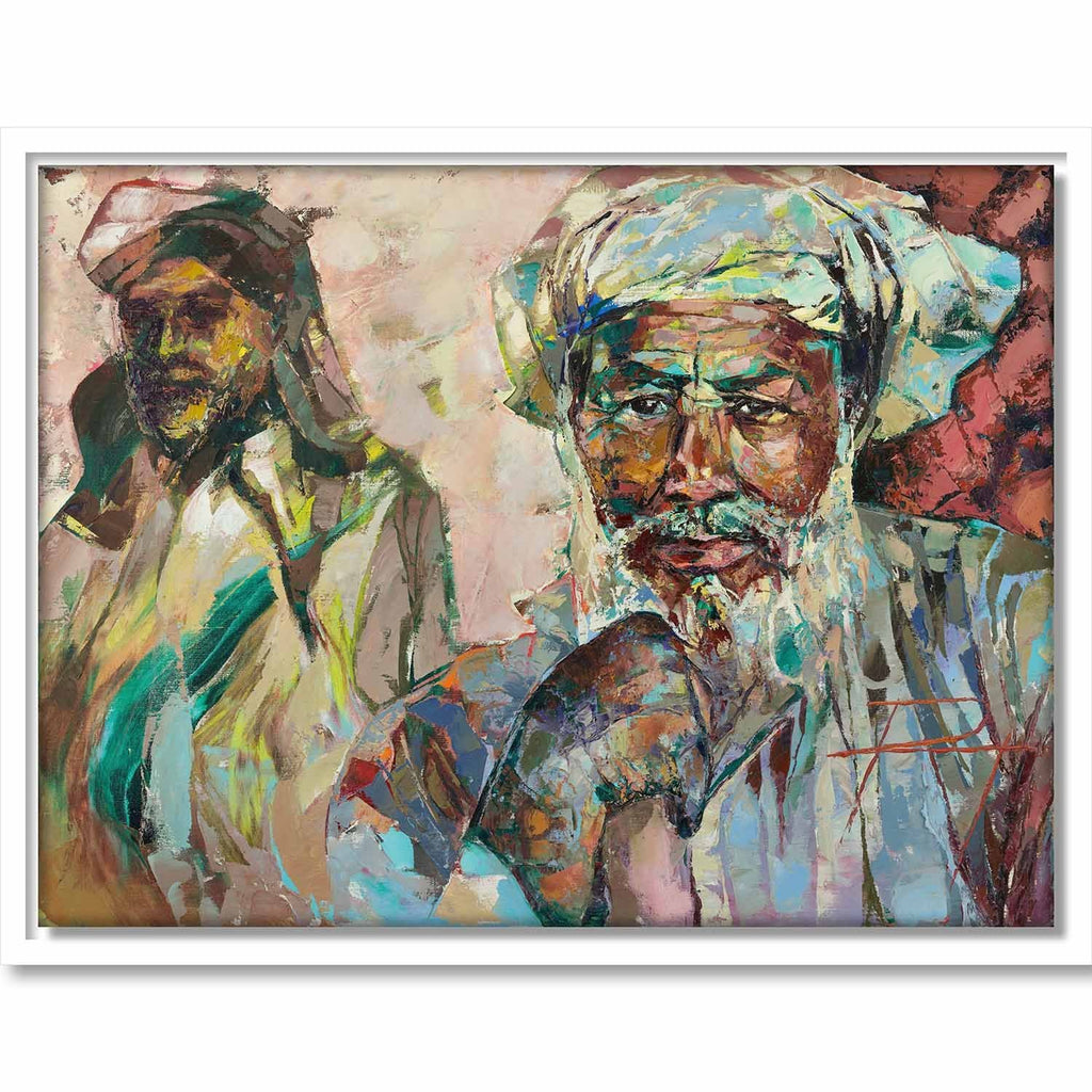 Framed Arabic Portrait