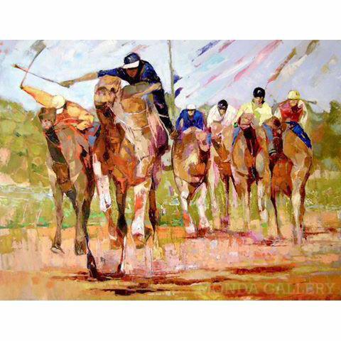 Camel Race (sold) - MONDA Gallery