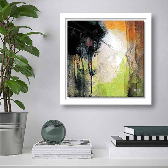 Rippled Shadows on living room wall