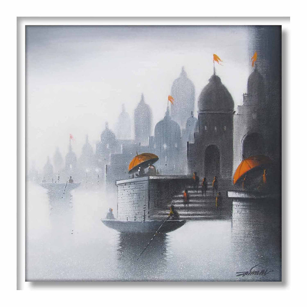 Framed Holy Banaras 4