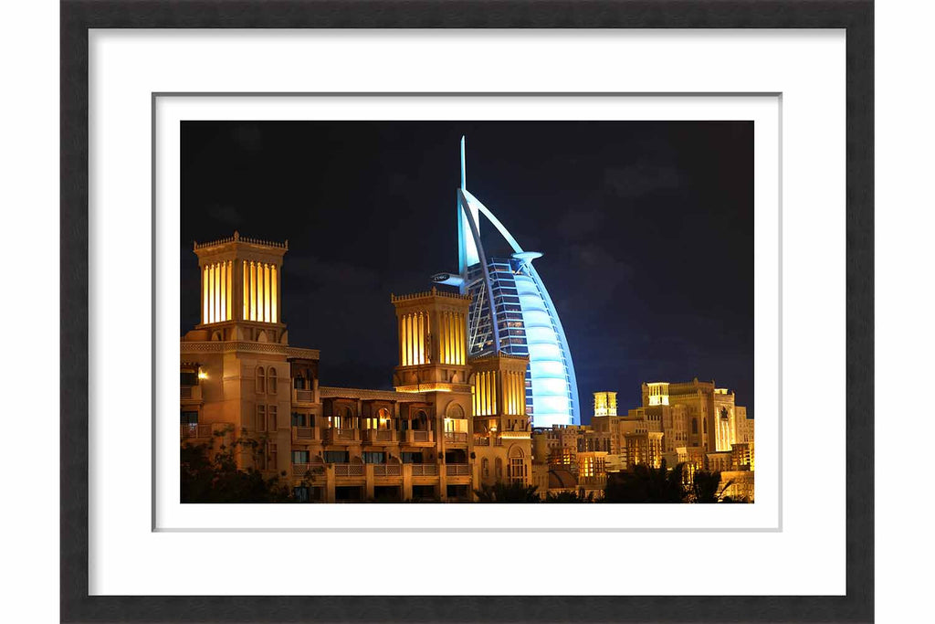 Paper Framed Burj Al Arab from Madinat Jumeirah